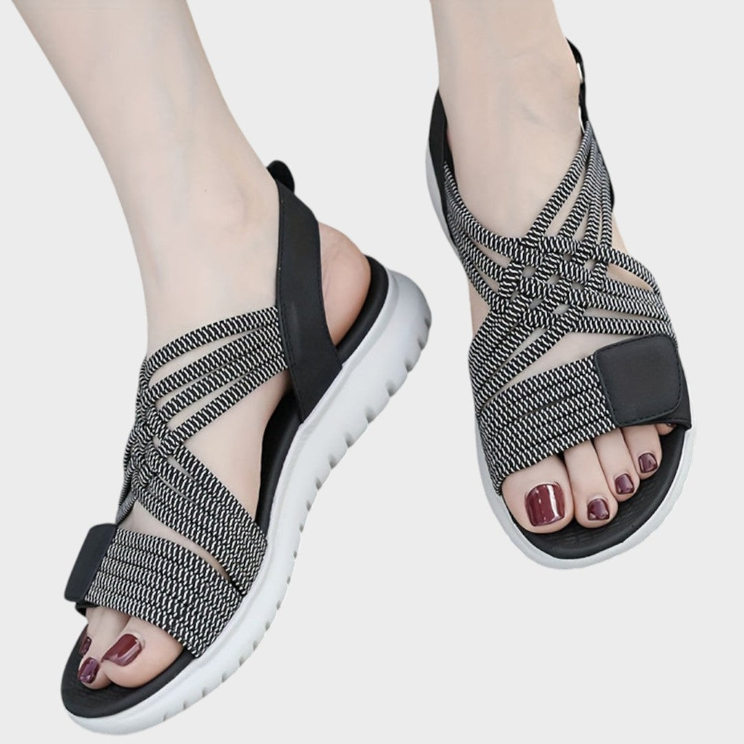 Sandalias Elena para Mujer Comfort – Ligeras y Flexibles, Suela Suave Casual Diario