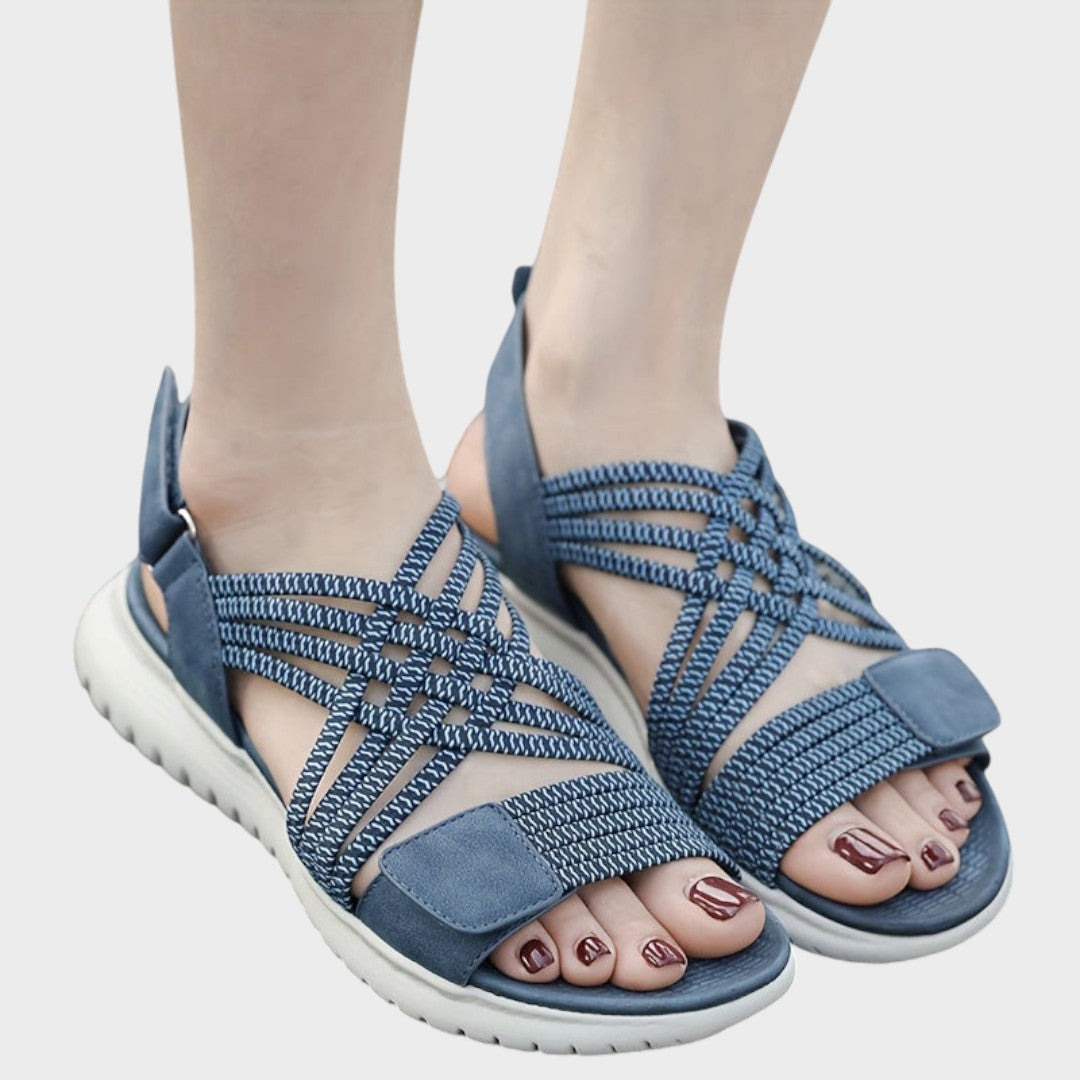 Sandales confort Elena pour femme – Légères et flexibles, semelle souple décontracté quotidien