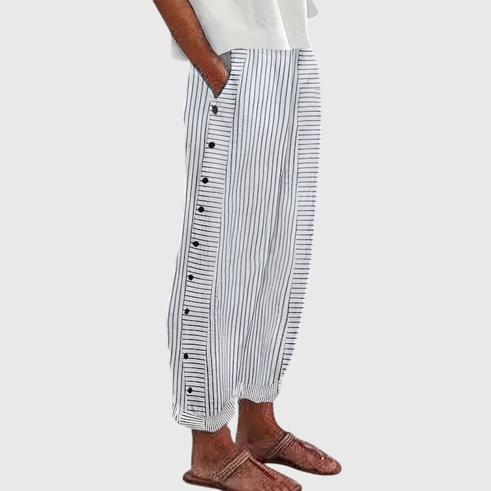 Ferena Pantalones Mujer Elegantes – Pantalones Sastrería Ligeros, Ajuste Cómodo Chic
