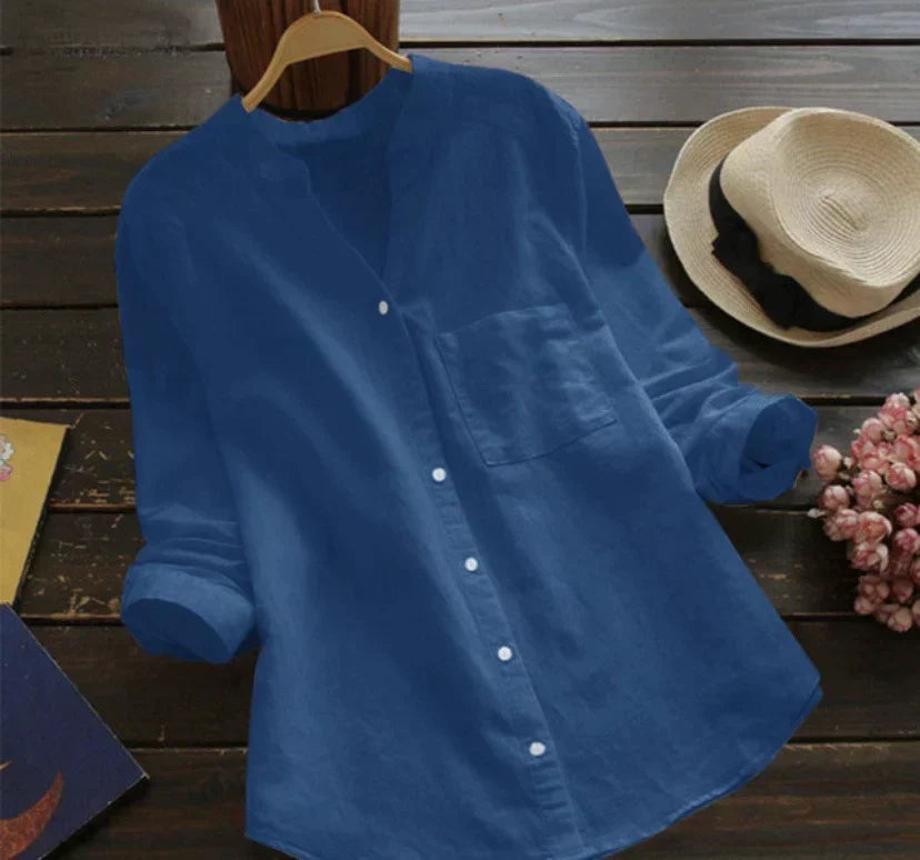 Amy Blusa Mujer Elegante – Blusa Suave Transpirable, Ajuste Cómodo Casual