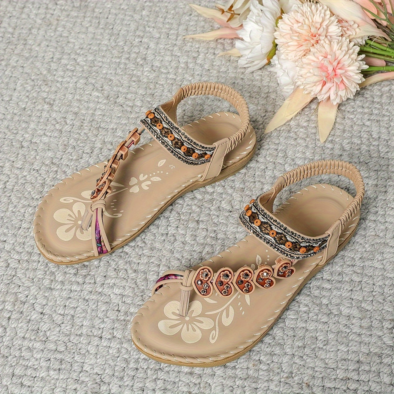 Duena Sandalias Mujer – Comodidad Ergonómica, Tirantes Elásticos & Diseño Elegante