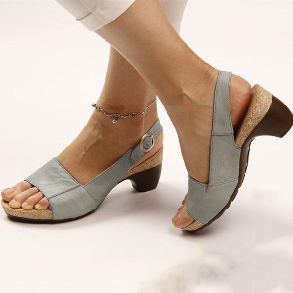 Serene Sandalias Mujer Verano – Sandalias Ajustables Confort, Suela Amortiguada Antideslizante