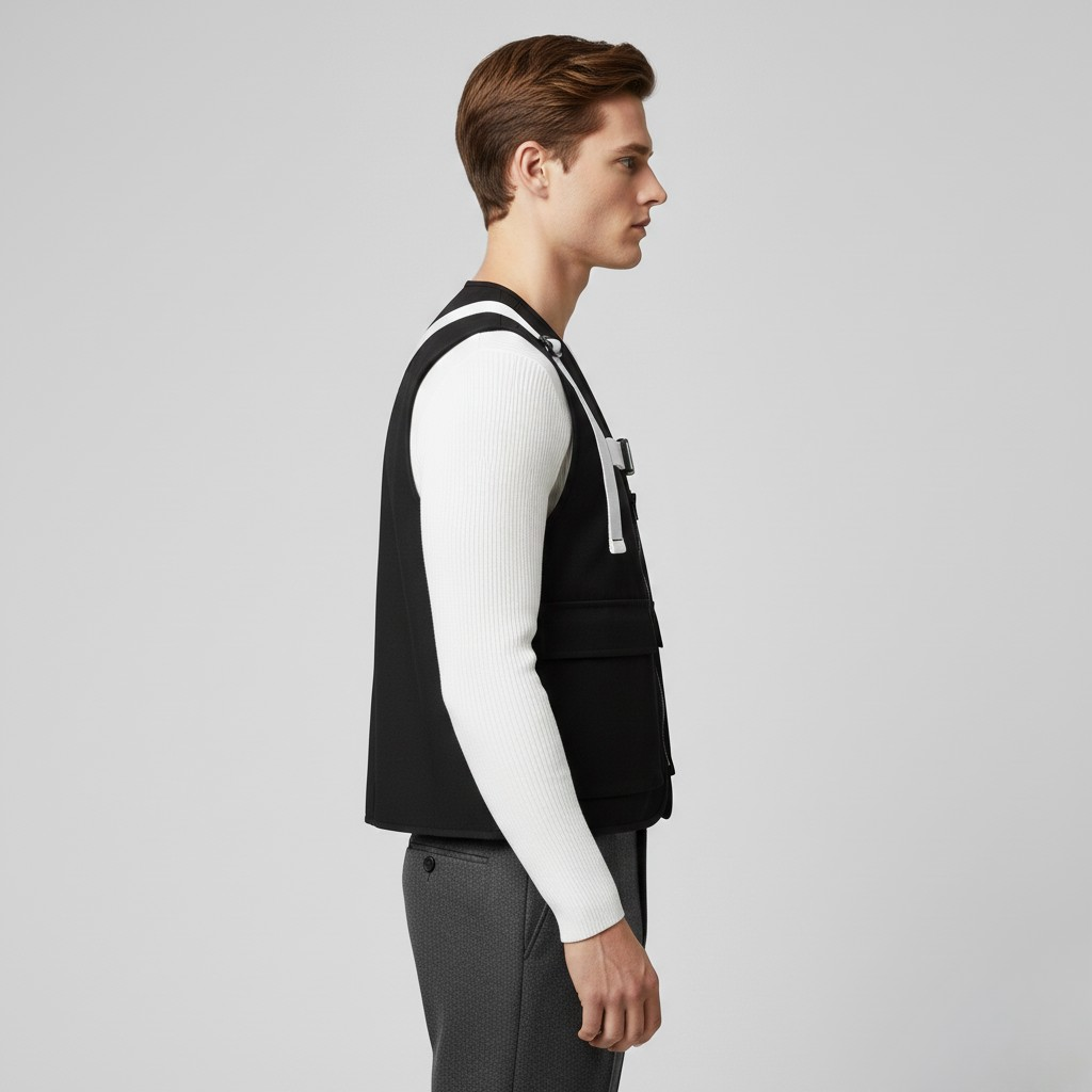 Gilet tattico con fibbia multiuso