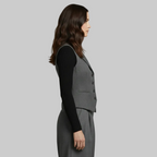 Gilet sur mesure avec boutonnage frontal