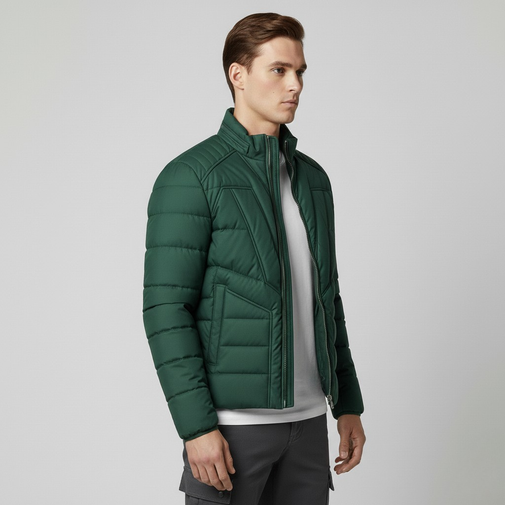 Giacca Moto Puffer