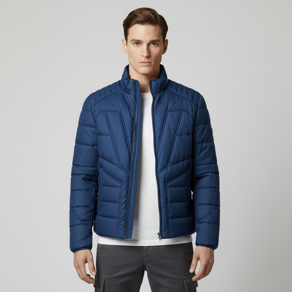 Giacca Moto Puffer
