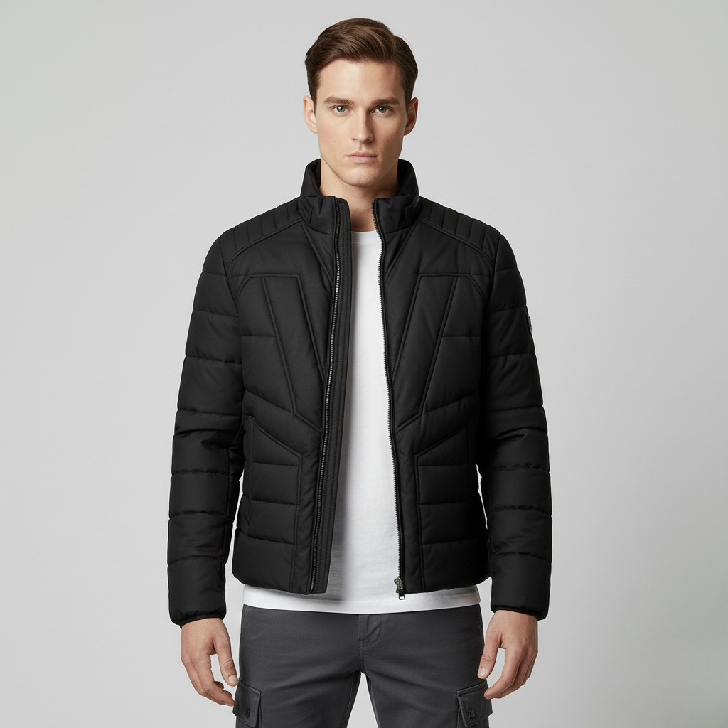 Giacca Moto Puffer