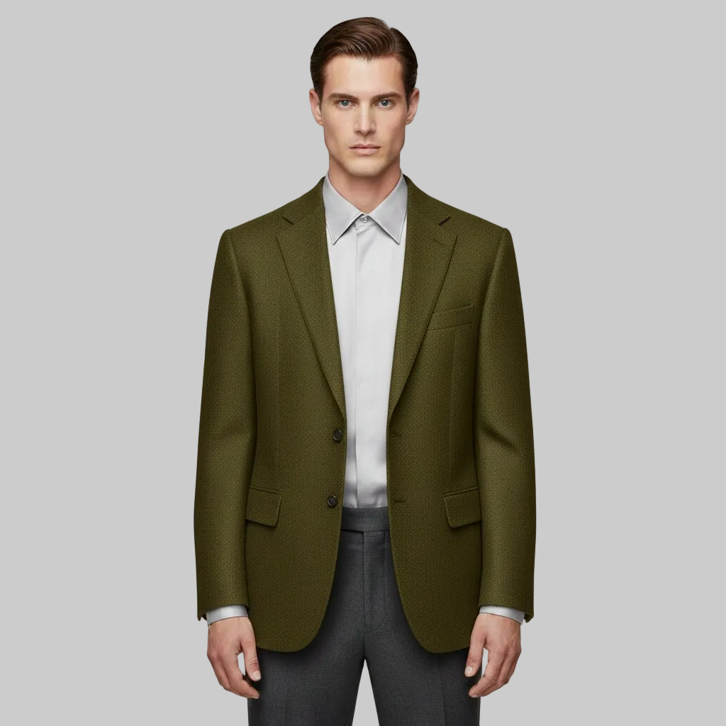 Giacca su misura a due bottoni