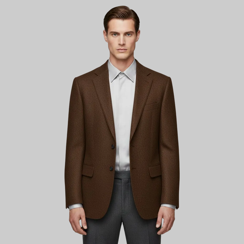 Giacca su misura a due bottoni