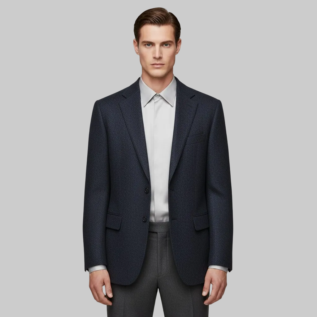 Giacca su misura a due bottoni