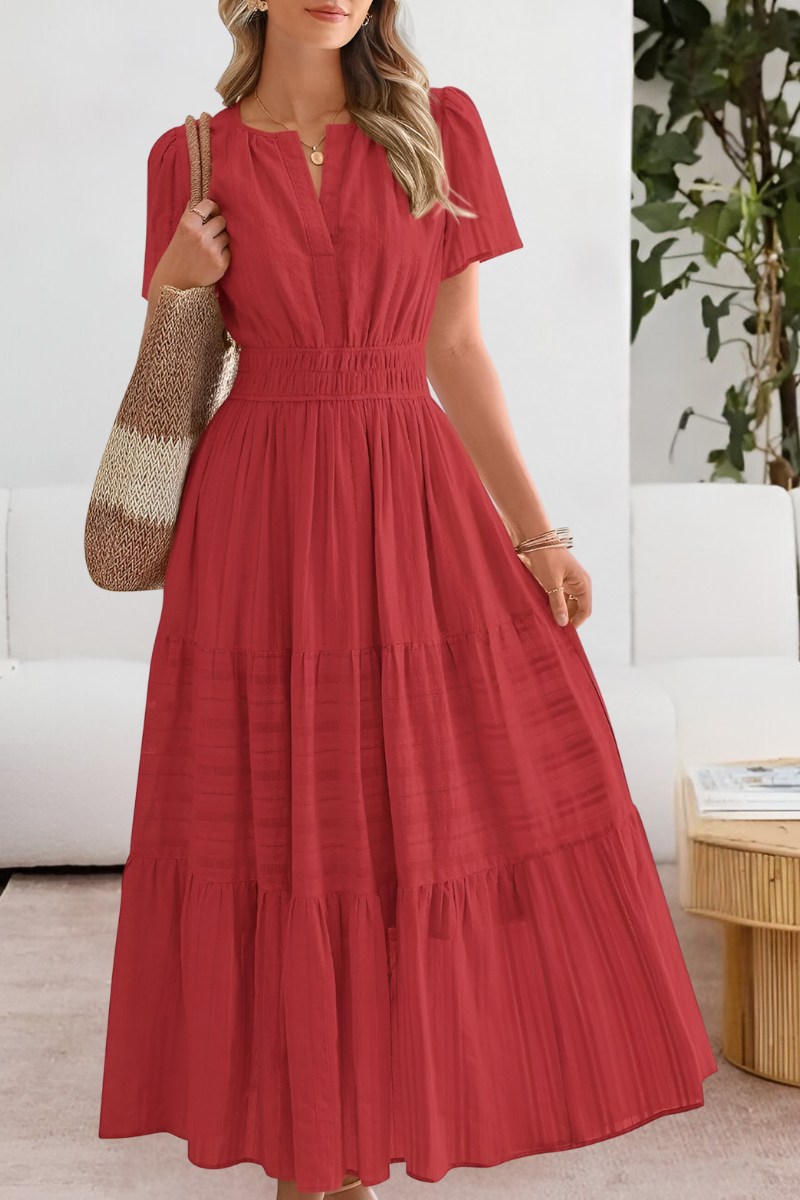 Garnet Vestido de Verano para Mujer – Estilo Boho, Corte Fluido y Tela Ligera Transpirable
