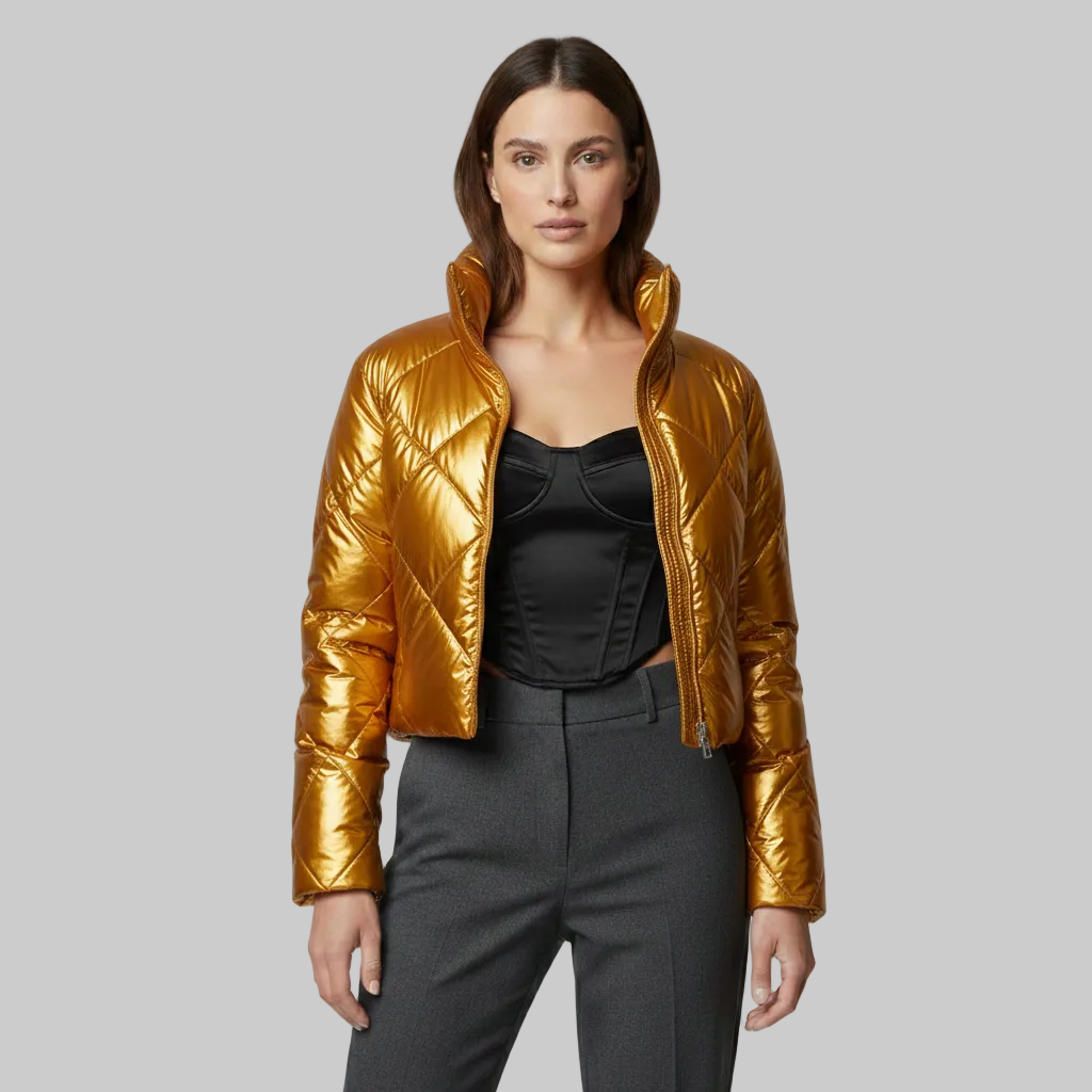 Giacca bomber con blocchi di colore