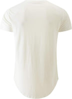 Camiseta Lorenzo Longline para Hombre – Camiseta 100% Algodón Estilo Urbano