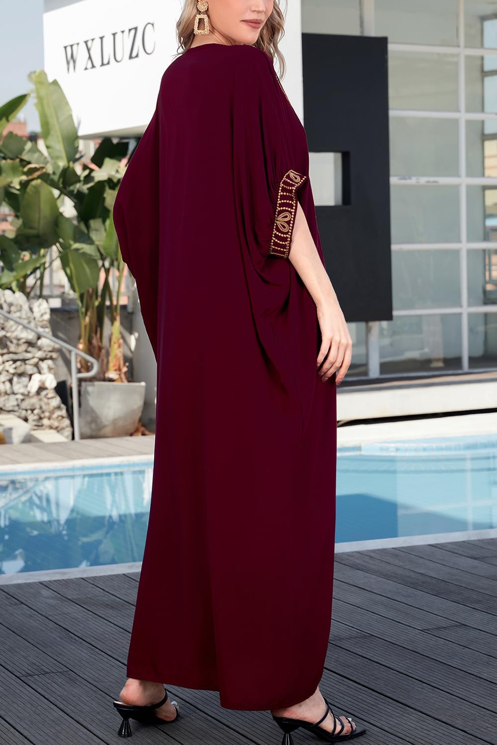 Isabella Caftano de Plage Femme – Kimono Bohème Élégant Paréo d'Été