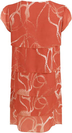 Aurora Robe Bohème d'Été pour Femme – Robe Midi Fleurie avec Volants et Col Rond