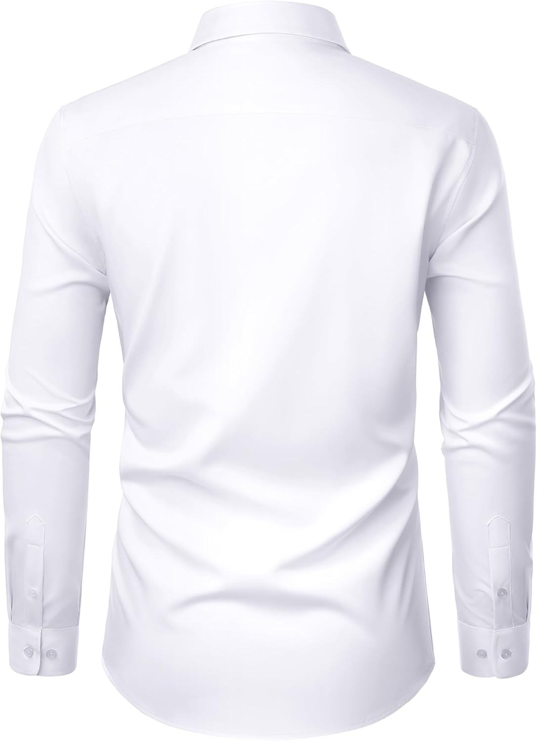 Markus Chemise élégante pour homme – Chemise extensible anti-taches avec poche poitrine