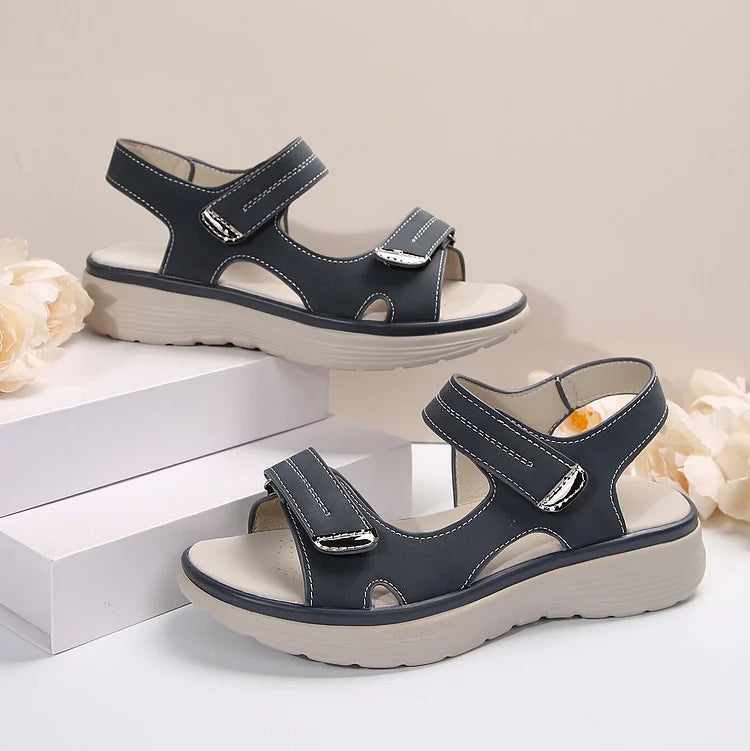 Jolie Sandales Femme – Sandales Sportives Ergonomiques, Soutien de la Voûte Plantaire Confort
