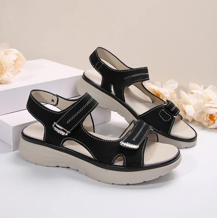 Jolie Sandales Femme – Sandales Sportives Ergonomiques, Soutien de la Voûte Plantaire Confort
