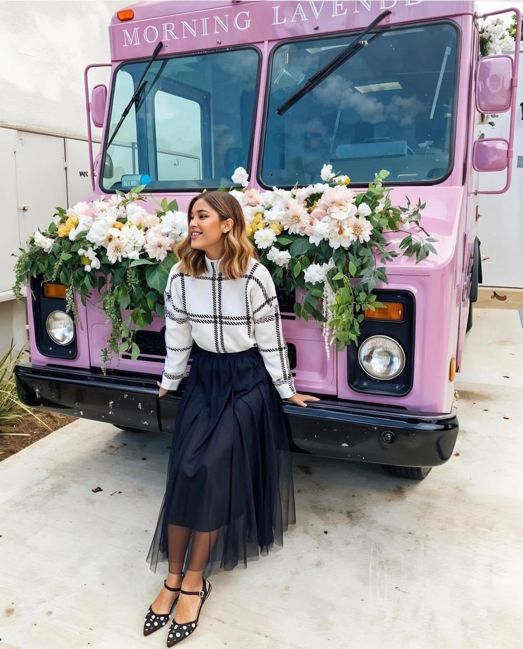 Gonna Cassy Donna – Gonna Midi in Tulle Elegante a Vita Alta