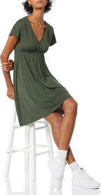 Monna Robe Femme Maxi Grande Taille – Encolure Carrée, Smock, Ligne A Estivale