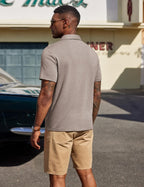 Polo homme José – T-shirt d'été respirant avec col contrasté