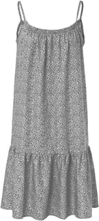 Livia Robe Florale d'Été pour Femme – Robe Bohème avec Bretelles et Volants