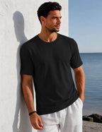 T-shirt technique Luca homme UPF 80+ – Maillot respirant Dry-Fit à manches courtes