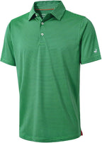 Polo de golf para hombre Alessio – Polo técnica Dry-Fit a rayas con protección UV