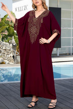 Isabella Caftano de Plage Femme – Kimono Bohème Élégant Paréo d'Été