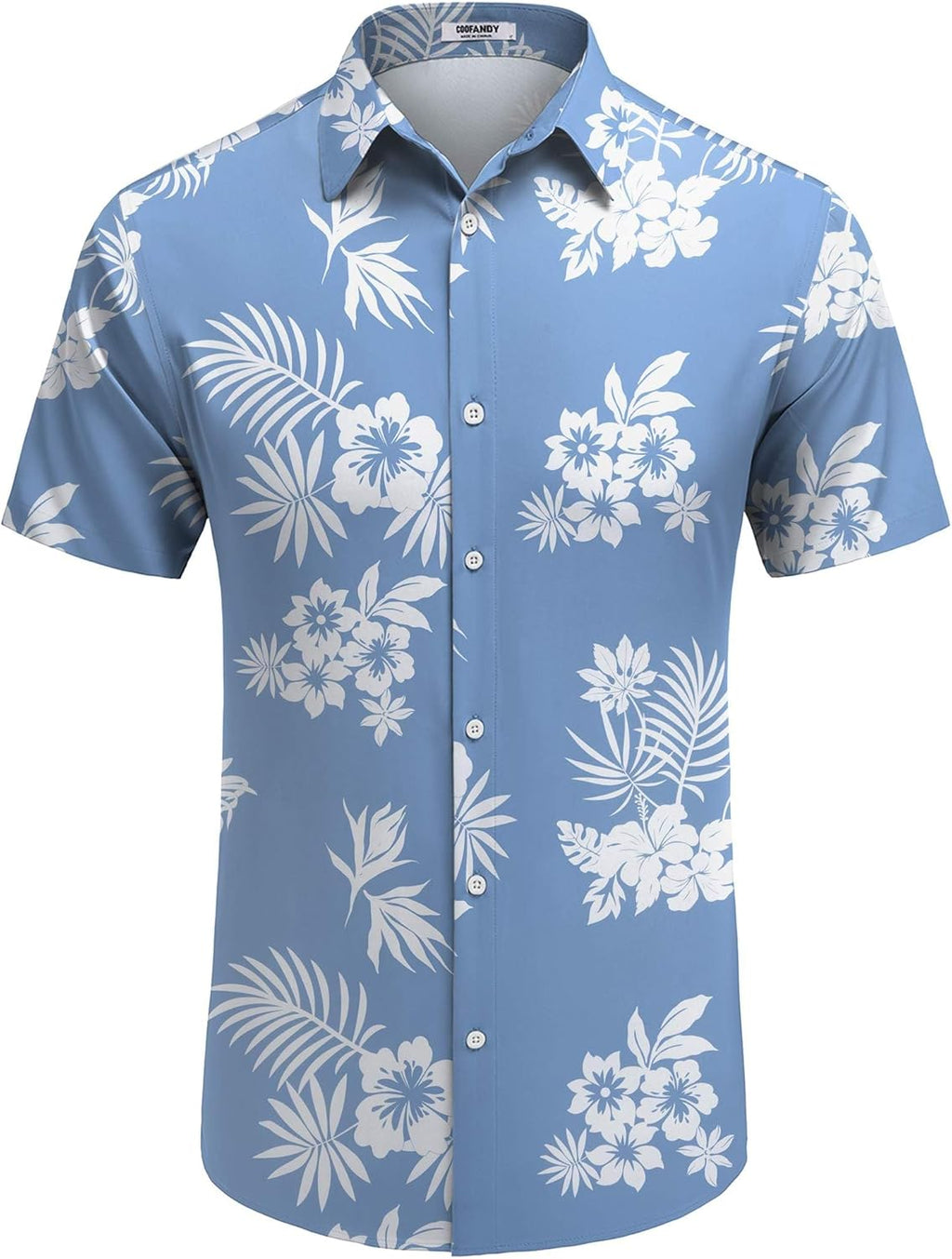 Chemise hawaïenne pour homme Randy – Chemise tropicale d'été avec imprimé floral