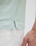 Polo de golf pour homme Marco Polo – Polo technique respirante avec imprimé moderne