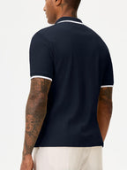 Marco Polo en chemise pour homme – Polo décontracté élégant à manches courtes