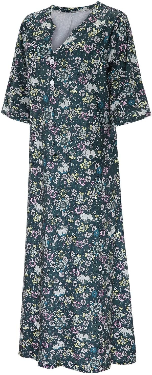 Bianca Robe Bohème d'Été pour Femme – Robe Mini Florale avec Col en V Élégant