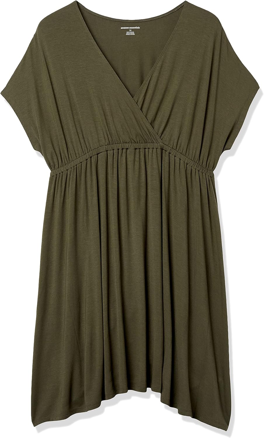 Monna Robe Femme Maxi Grande Taille – Encolure Carrée, Smock, Ligne A Estivale