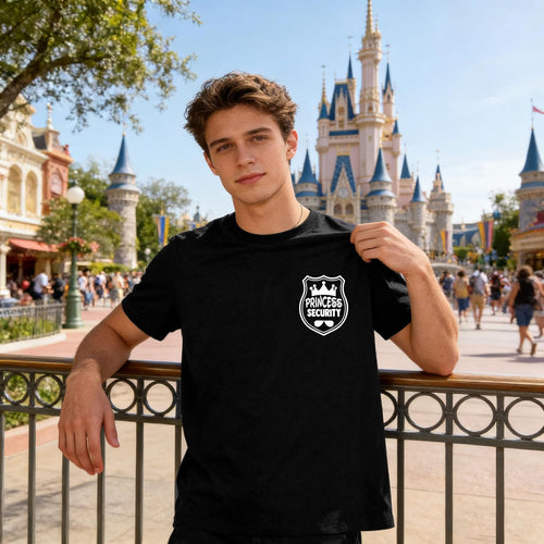 Camiseta Benedict para hombre "Equipo de Seguridad de la Princesa" – Camiseta divertida con gráfico para papá y familia