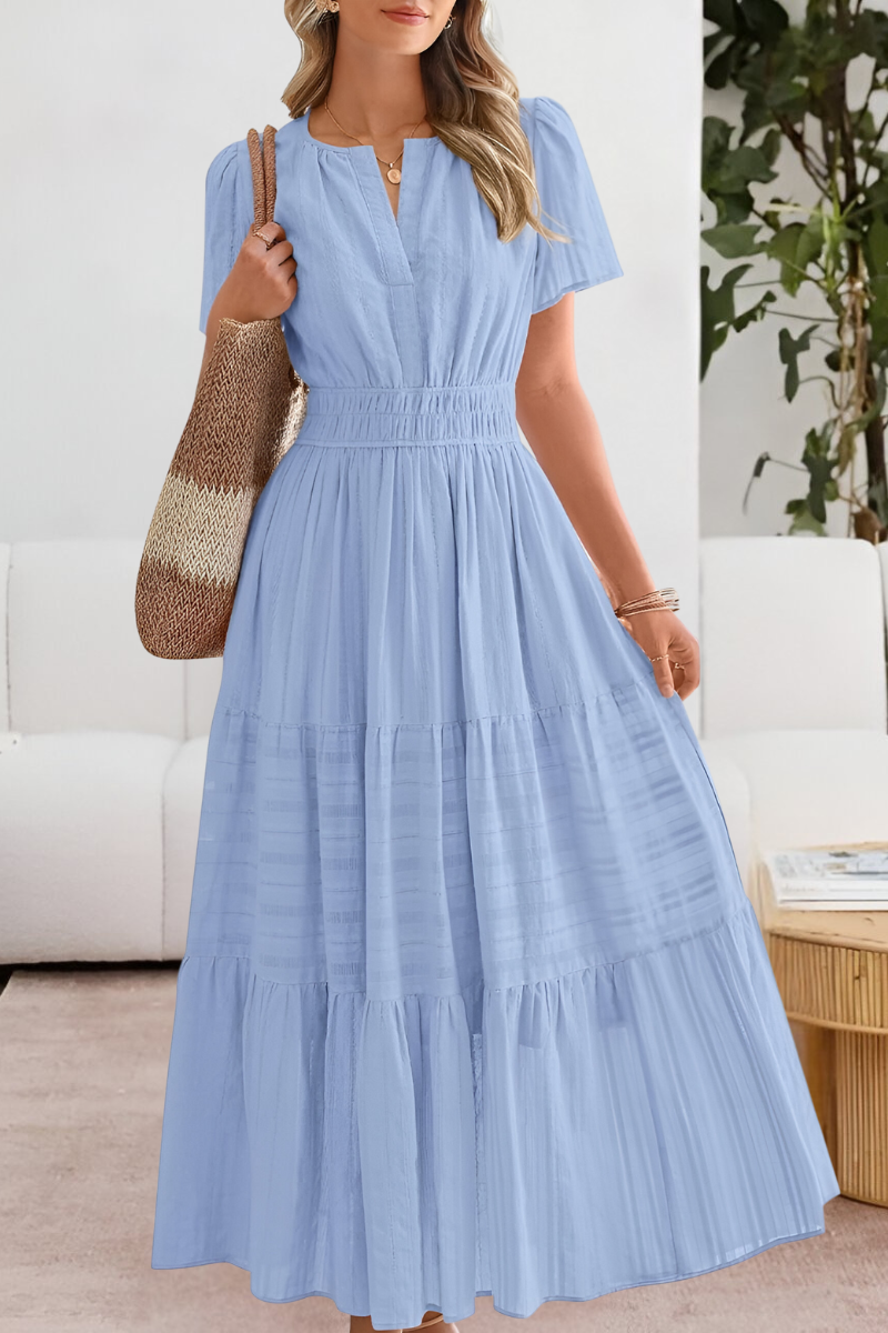 Garnet Vestido de Verano para Mujer – Estilo Boho, Corte Fluido y Tela Ligera Transpirable