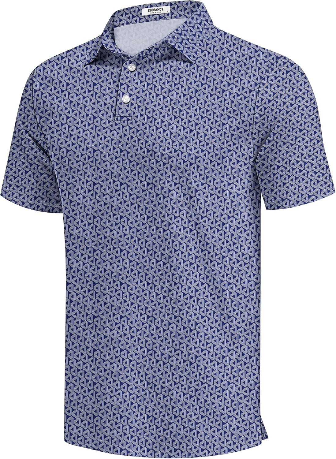 Polo de golf para hombre Berto – Camiseta de rendimiento transpirable de secado rápido