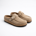 Marta Zoccoli Femme Vintage – Mule avec Boucle, Semelle Antidérapante Casual Chic