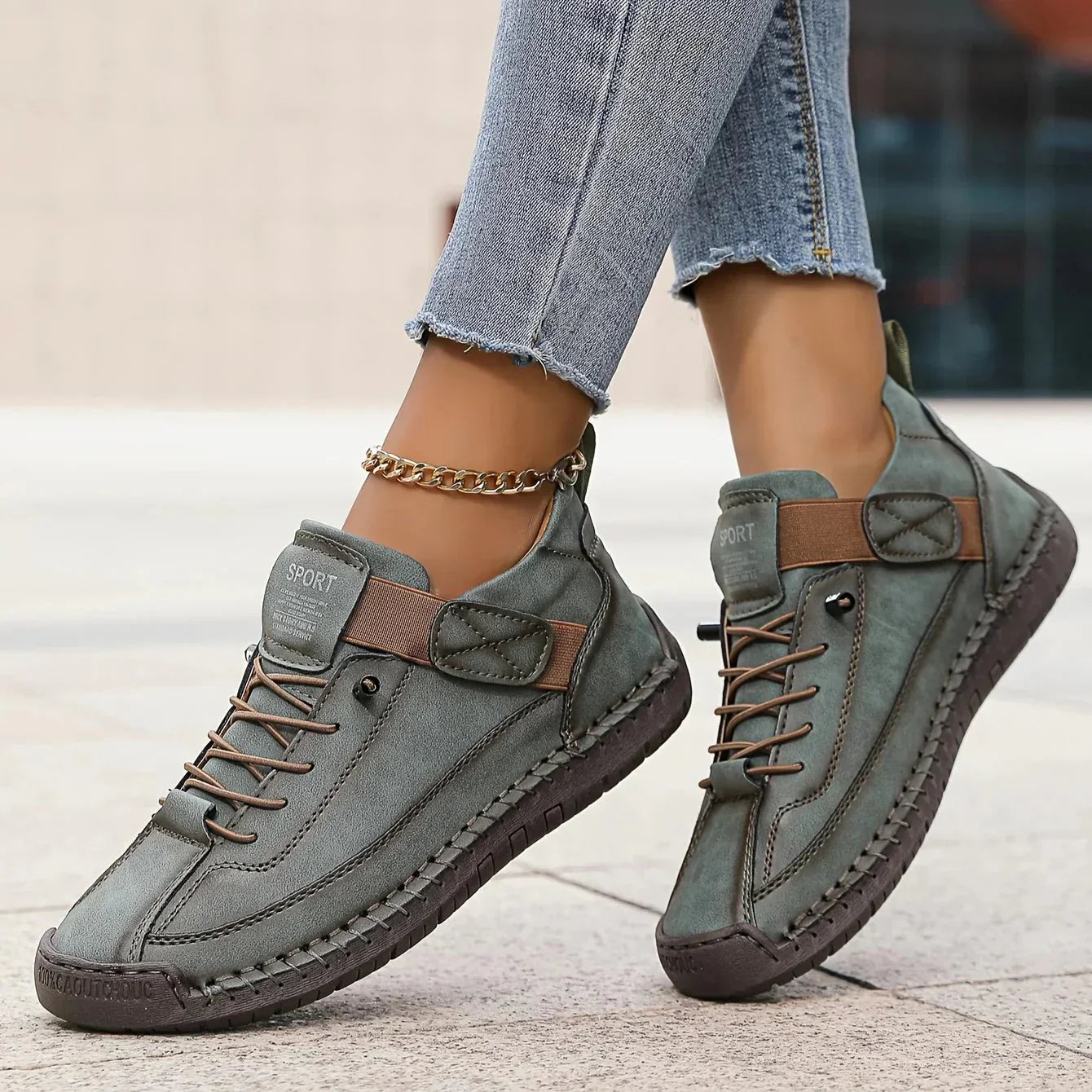 Eveli Zapatillas Casual de Mujer – Zapatos Ligeros Transpirables, Suela Amortiguada, Confort