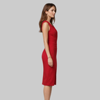 Elena Vestido Mujer de Verano Elegante – Vestido ligero con escote en V fluido