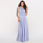 Emilia Robe Femme Portefeuille – Robe Élégante avec Ceinture Réglable Décontractée Chic