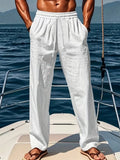 Lennox Pantalon Homme en Lin – Respirant, Coupe Ample & Style Estival Élégant