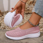 Baskets Giulia Femme Slip-On – Respirantes, Légères Confort Décontracté Sportif