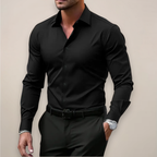 Javier Chemise Homme Élégante – Chemise Slim Fit Manches Longues, Col Classique