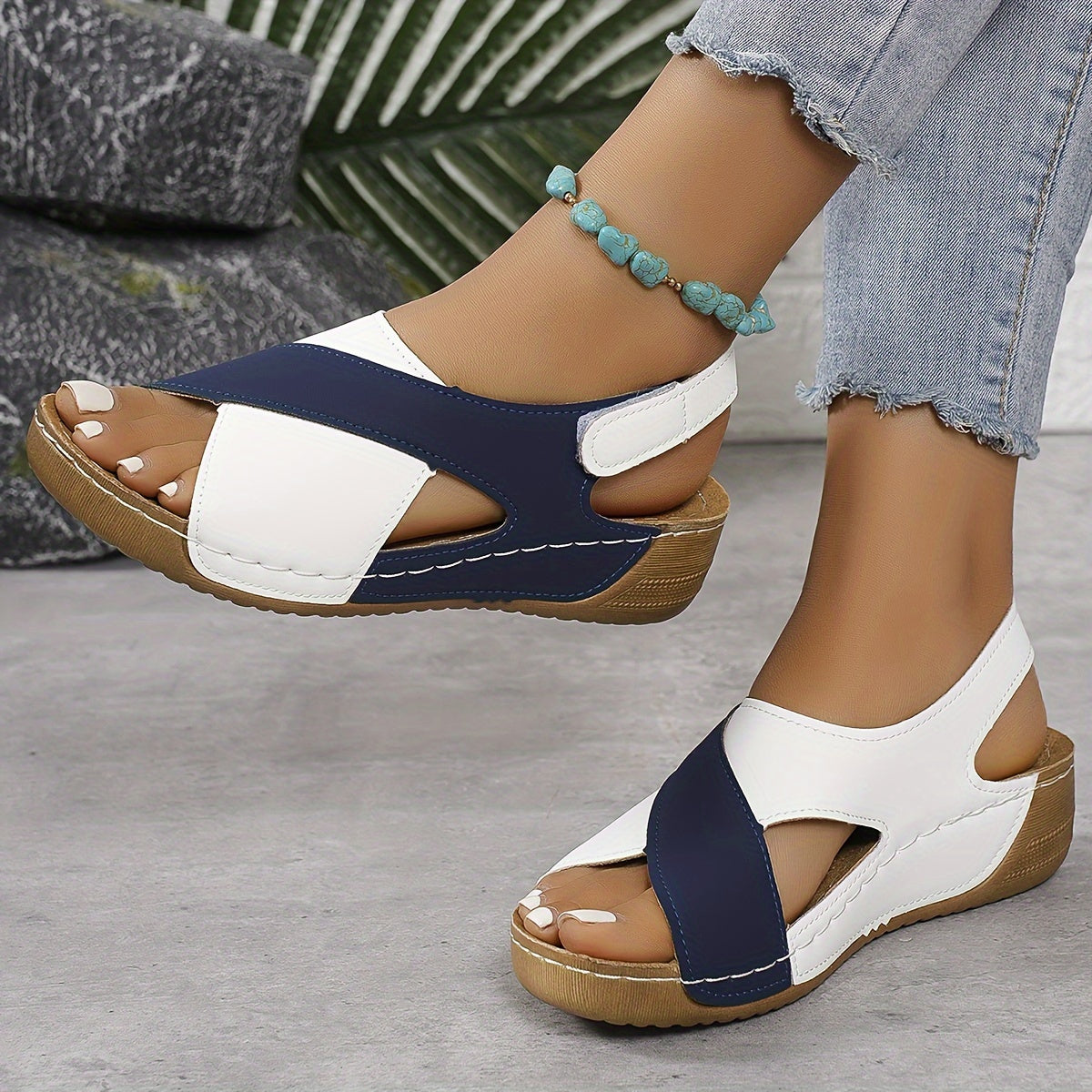 Livia Sandales Femme Confortables – Sandales Légères avec Semelle Amortissante Antidérapante