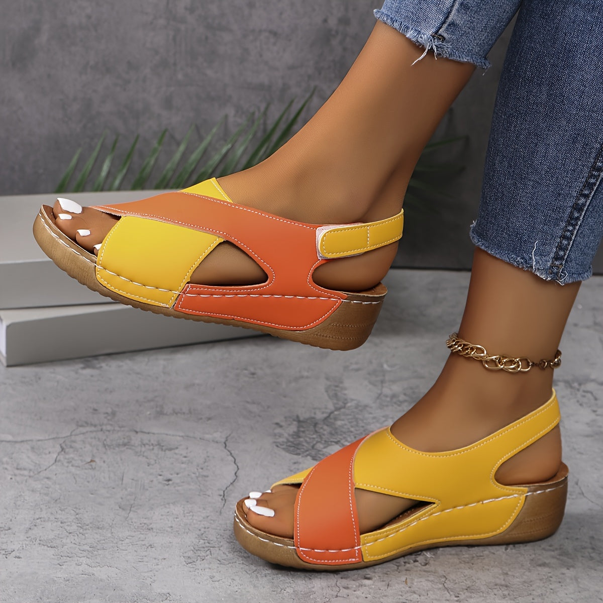 Livia Sandalias Mujer Cómodas – Sandalias Ligeras con Suela Amortiguada Antideslizante