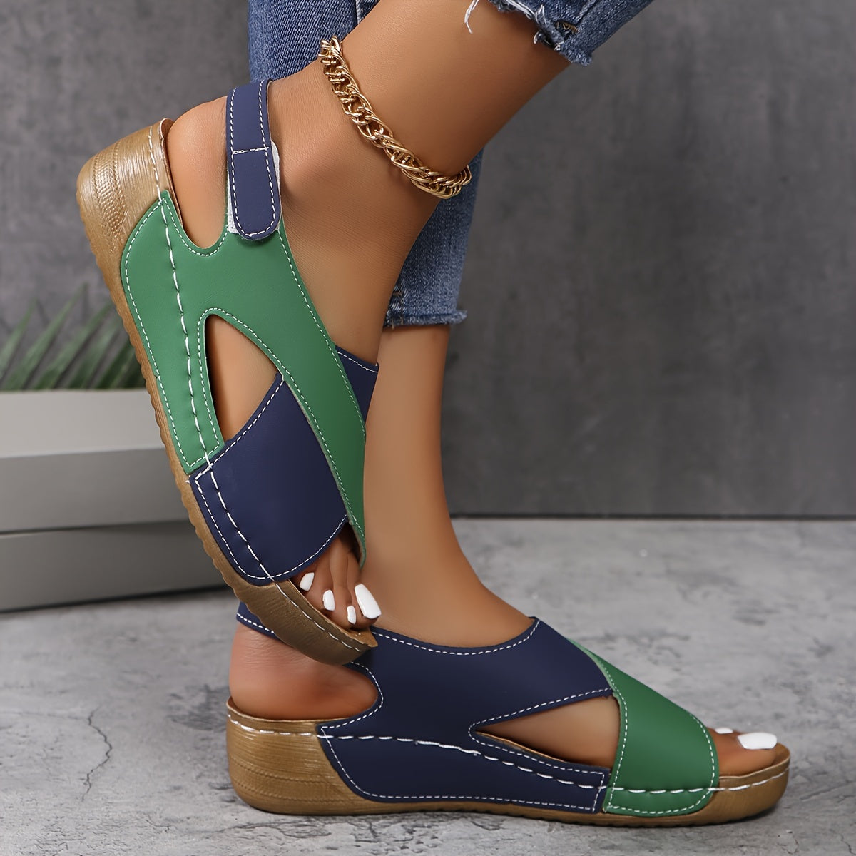 Livia Sandales Femme Confortables – Sandales Légères avec Semelle Amortissante Antidérapante