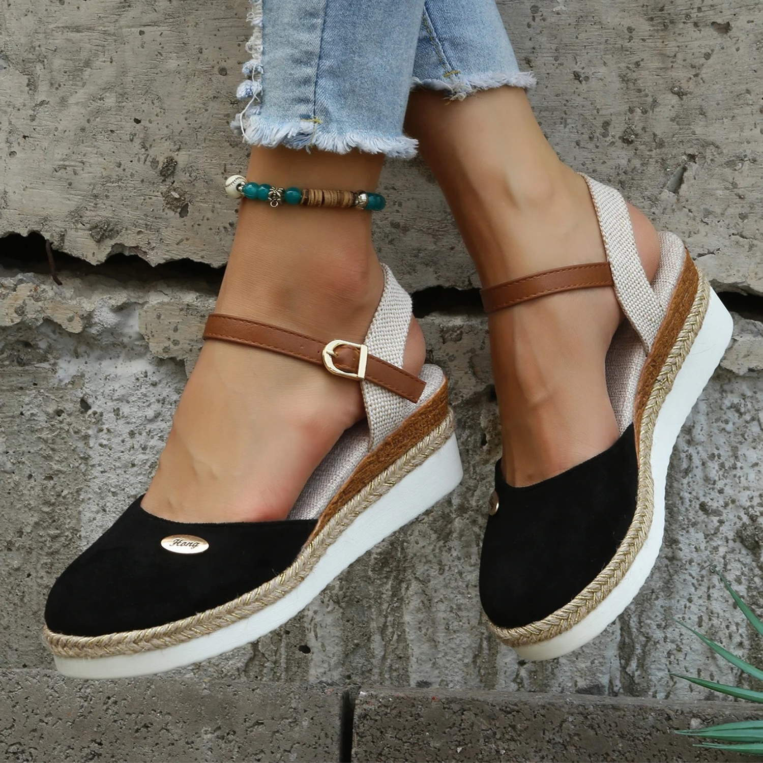Ariana Sandali Donna – Estilo Boho, Soporte de Arco y Comodidad para el Verano