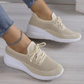 Baskets Gina pour femme respirantes – légères avec lacets, confort décontracté chic