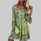Pascale Robe Maxi Femme – Bohème Florale, Coupe Fluide & Style Estival Élégant